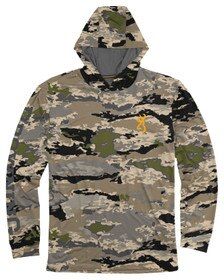 Browning Long Sleeve Tech Shirt with hood